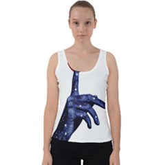 Hush Silence Quiet Secret Silent Velvet Tank Top