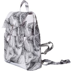 Cat Drawing Art Buckle Everyday Backpack by HermanTelo