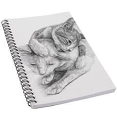 Cat Drawing Art 5 5  X 8 5  Notebook