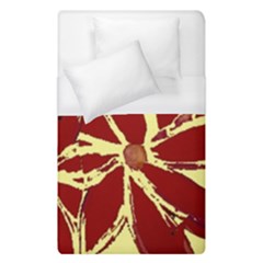 Flowery Fire Duvet Cover (single Size) by Janetaudreywilson