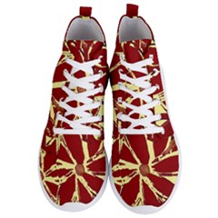 Flowery Fire Men s Lightweight High Top Sneakers by Janetaudreywilson