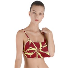 Flowery Fire Layered Top Bikini Top  by Janetaudreywilson