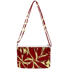 Flowery Fire Double Gusset Crossbody Bag by Janetaudreywilson