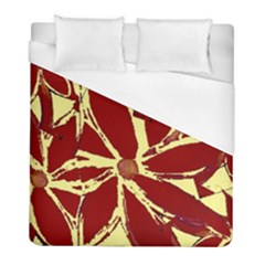 Flowery Fire Duvet Cover (full/ Double Size) by Janetaudreywilson