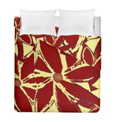 Flowery Fire Duvet Cover Double Side (full/ Double Size) by Janetaudreywilson