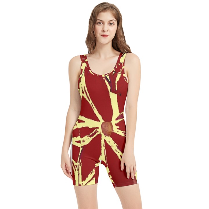 Flowery Fire Women s Wrestling Singlet