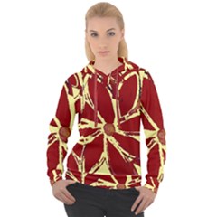 Flowery Fire Women s Overhead Hoodie by Janetaudreywilson