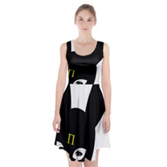 Bunny Girl Mask Racerback Midi Dress