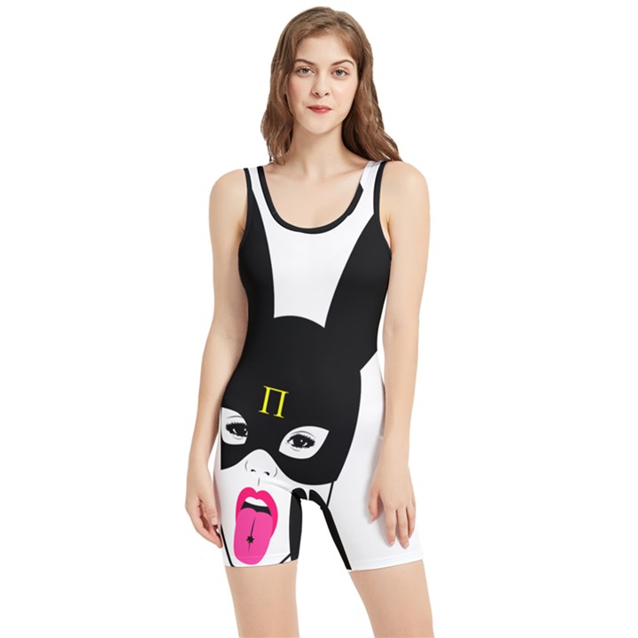 Bunny Girl Mask Women s Wrestling Singlet