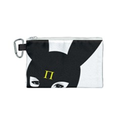 Bunny Girl Mask Canvas Cosmetic Bag (small)