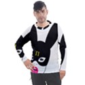 Bunny Girl Mask Men s Pique Long Sleeve Tee View1