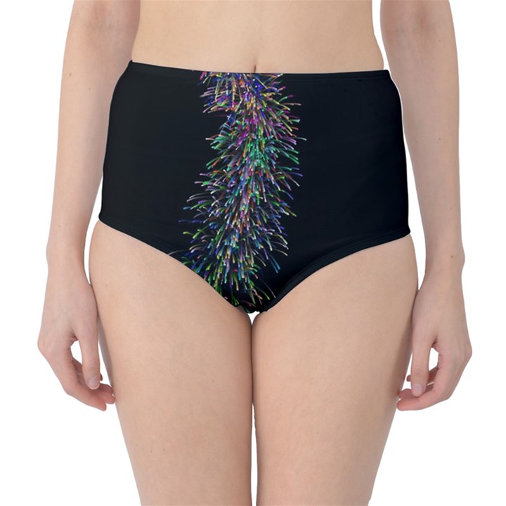 Galaxy Space Classic High-Waist Bikini Bottoms