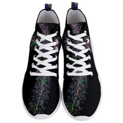 Galaxy Space Men s Lightweight High Top Sneakers by Sabelacarlos