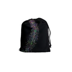 Galaxy Space Drawstring Pouch (small) by Sabelacarlos