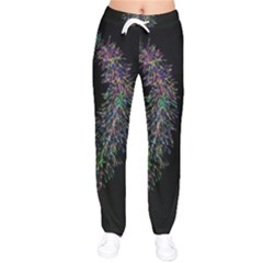 Galaxy Space Women Velvet Drawstring Pants