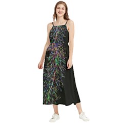 Galaxy Space Boho Sleeveless Summer Dress