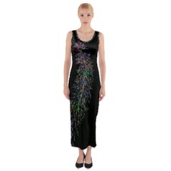 Galaxy Space Fitted Maxi Dress by Sabelacarlos