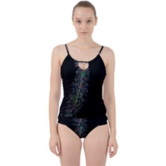 Galaxy Space Cut Out Top Tankini Set by Sabelacarlos