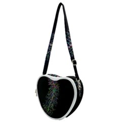 Galaxy Space Heart Shoulder Bag by Sabelacarlos