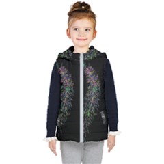 Galaxy Space Kids  Hooded Puffer Vest