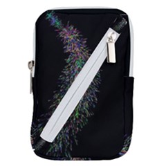 Galaxy Space Belt Pouch Bag (large) by Sabelacarlos