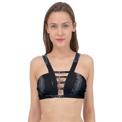 Galaxy Space Cage Up Bikini Top by Sabelacarlos