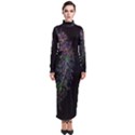 Galaxy Space Turtleneck Maxi Dress View1