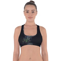 Galaxy Space Cross Back Hipster Bikini Top  by Sabelacarlos