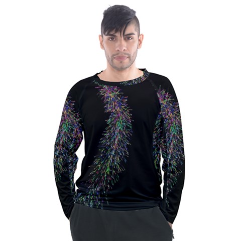 Galaxy Space Men s Long Sleeve Raglan Tee by Sabelacarlos