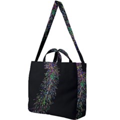 Galaxy Space Square Shoulder Tote Bag by Sabelacarlos