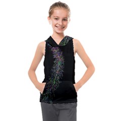 Galaxy Space Kids  Sleeveless Hoodie