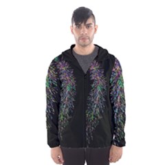 Galaxy Space Men s Hooded Windbreaker