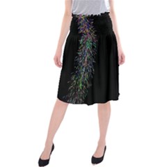 Galaxy Space Midi Beach Skirt by Sabelacarlos