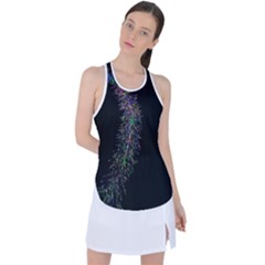 Galaxy Space Racer Back Mesh Tank Top by Sabelacarlos