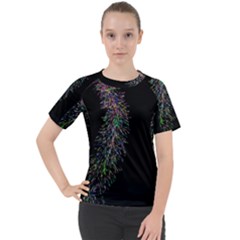 Galaxy Space Women s Sport Raglan Tee