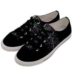 Galaxy Space Men s Low Top Canvas Sneakers by Sabelacarlos