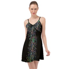 Galaxy Space Summer Time Chiffon Dress by Sabelacarlos