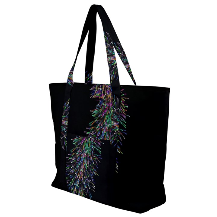 Galaxy Space Zip Up Canvas Bag