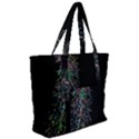 Galaxy Space Zip Up Canvas Bag View2