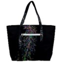 Galaxy Space Zip Up Canvas Bag View3