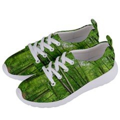 In The Forest The Fullness Of Spring, Green, Women s Lightweight Sports Shoes by MartinsMysteriousPhotographerShop