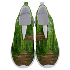 In The Forest The Fullness Of Spring, Green, No Lace Lightweight Shoes by MartinsMysteriousPhotographerShop