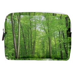 In The Forest The Fullness Of Spring, Green, Make Up Pouch (medium) by MartinsMysteriousPhotographerShop