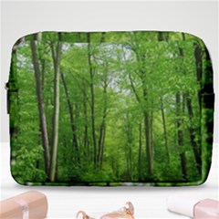 In The Forest The Fullness Of Spring, Green, Make Up Pouch (large)