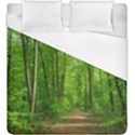 In the forest the fullness of spring, green, Duvet Cover (King Size) View1