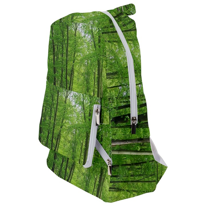 In the forest the fullness of spring, green, Travelers  Backpack