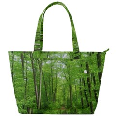 In The Forest The Fullness Of Spring, Green, Back Pocket Shoulder Bag  by MartinsMysteriousPhotographerShop