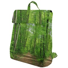 In The Forest The Fullness Of Spring, Green, Flap Top Backpack by MartinsMysteriousPhotographerShop