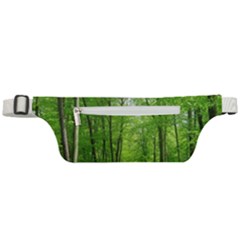 In The Forest The Fullness Of Spring, Green, Active Waist Bag by MartinsMysteriousPhotographerShop