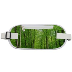 In The Forest The Fullness Of Spring, Green, Rounded Waist Pouch by MartinsMysteriousPhotographerShop